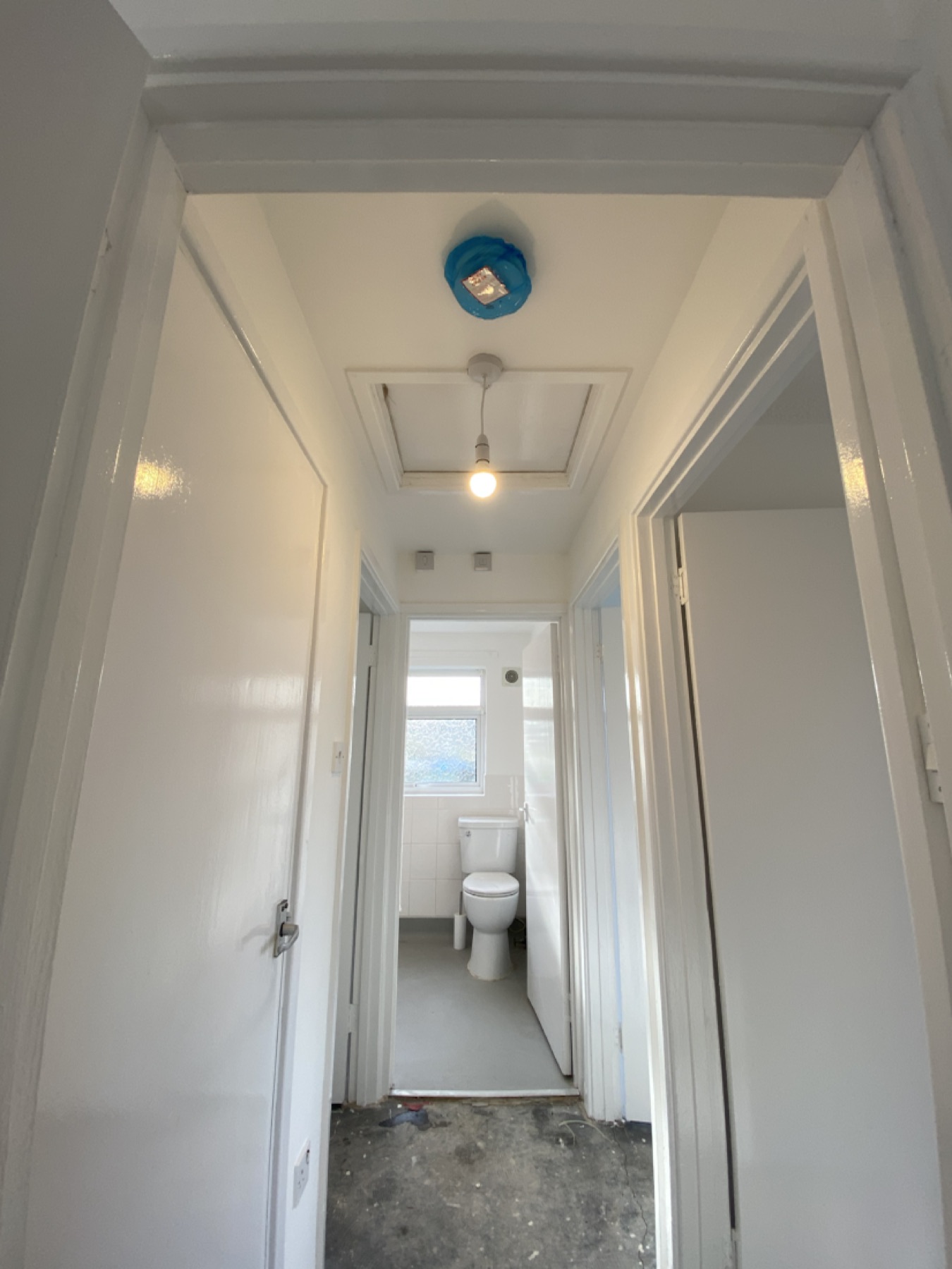Hallway after complete redecoration in Brandon