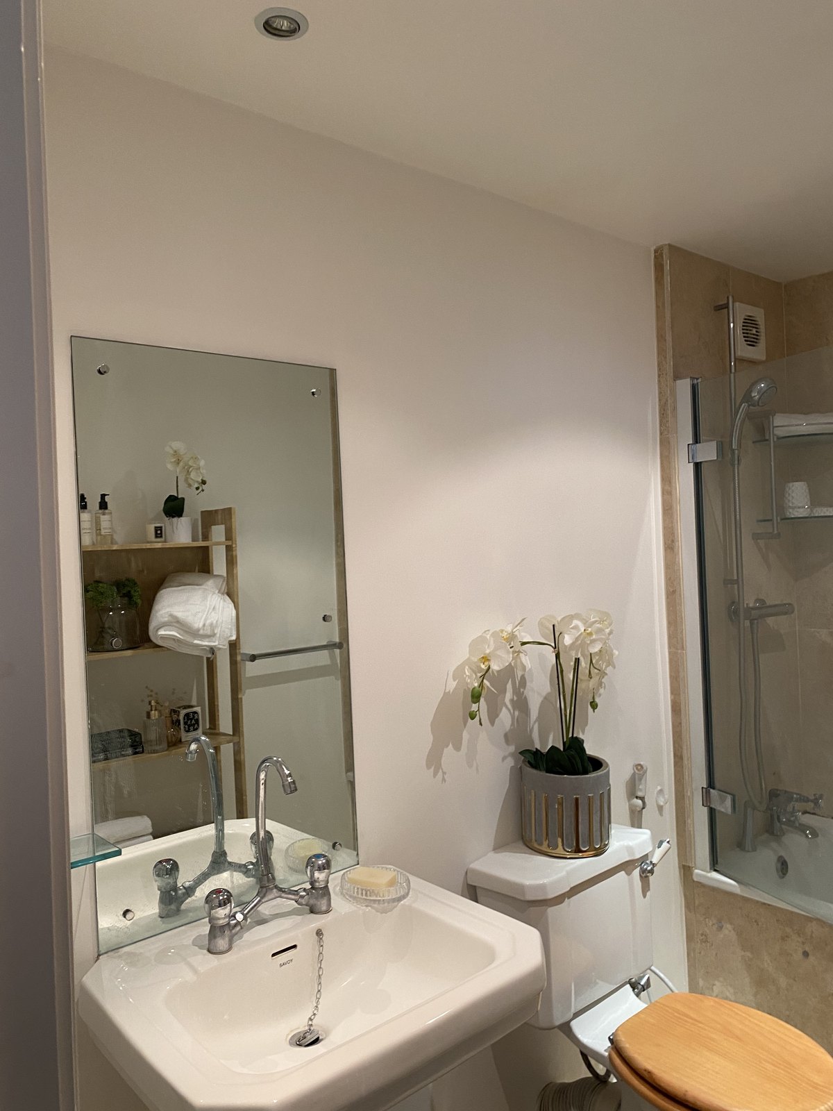 Bathroom wall decoration completed in Camden