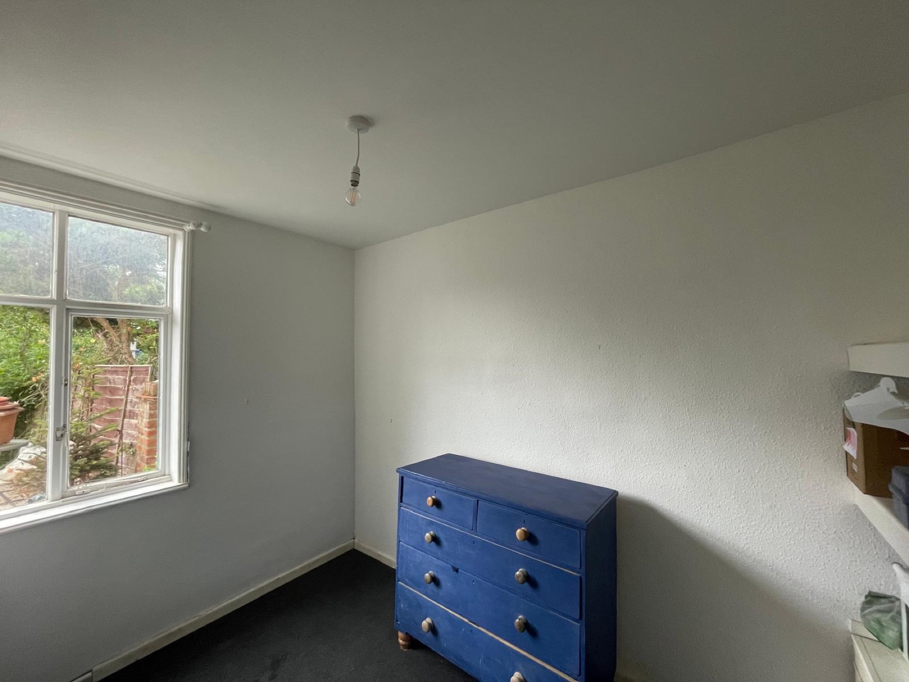 Finished sound-isolating ceiling in a Sudbury flat